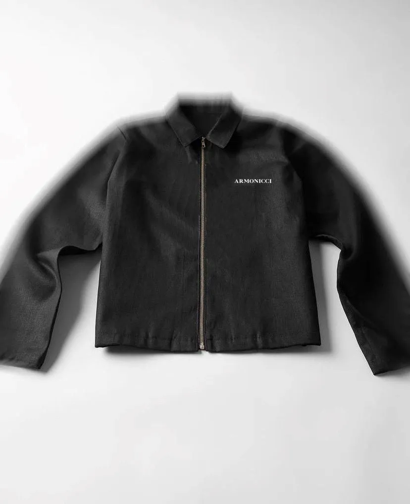 Black Workwear Jacket