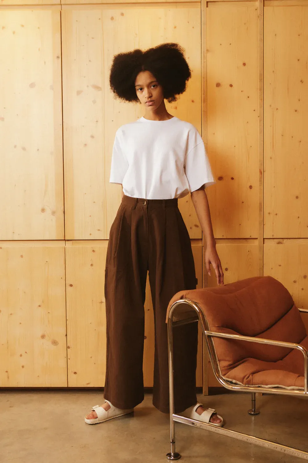 Lf Markey | Workpant trouser | Coffee