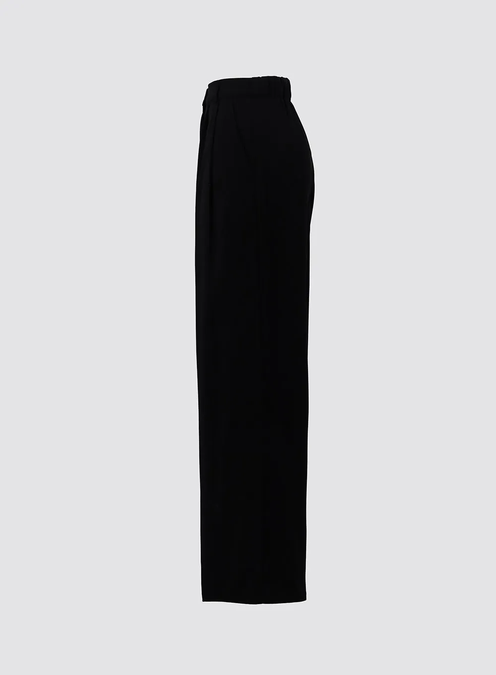 Pintuck Wide Fit Tailored Pants IO312