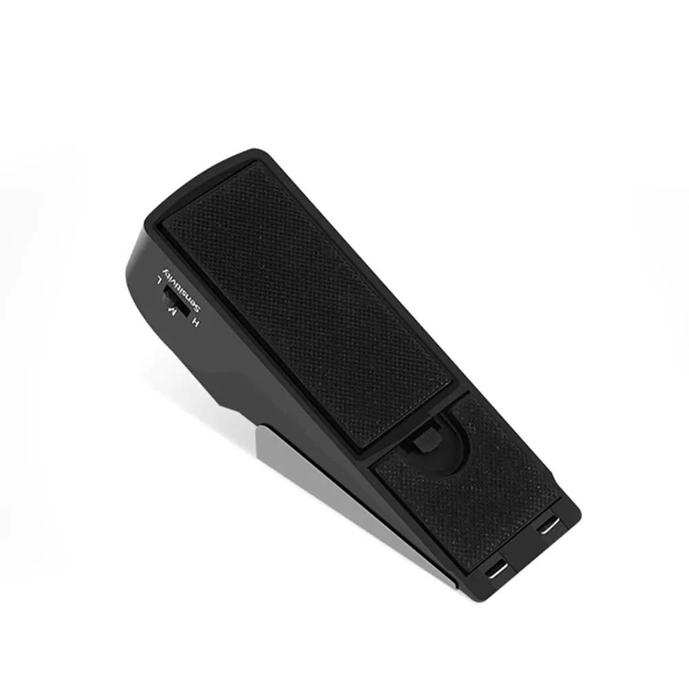 Security protection 125dB super loud anti-theft alarm system, household wedge-shaped door stopper, emergency alarm device