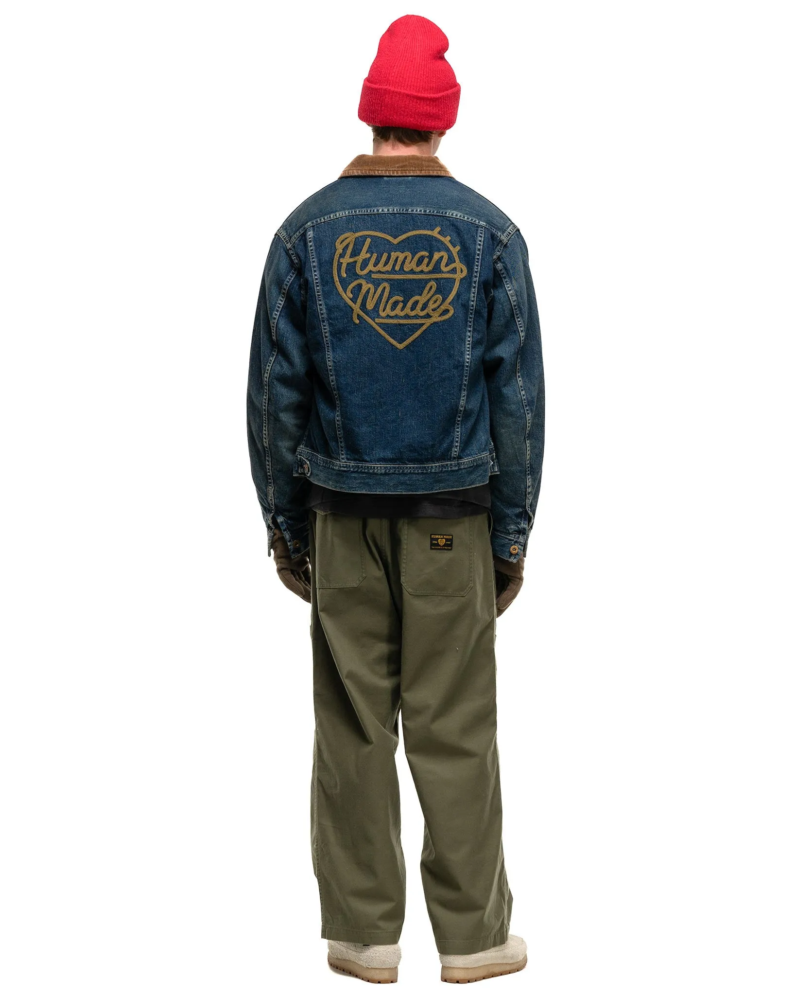 Wide Mechanic Pants Olive Drab