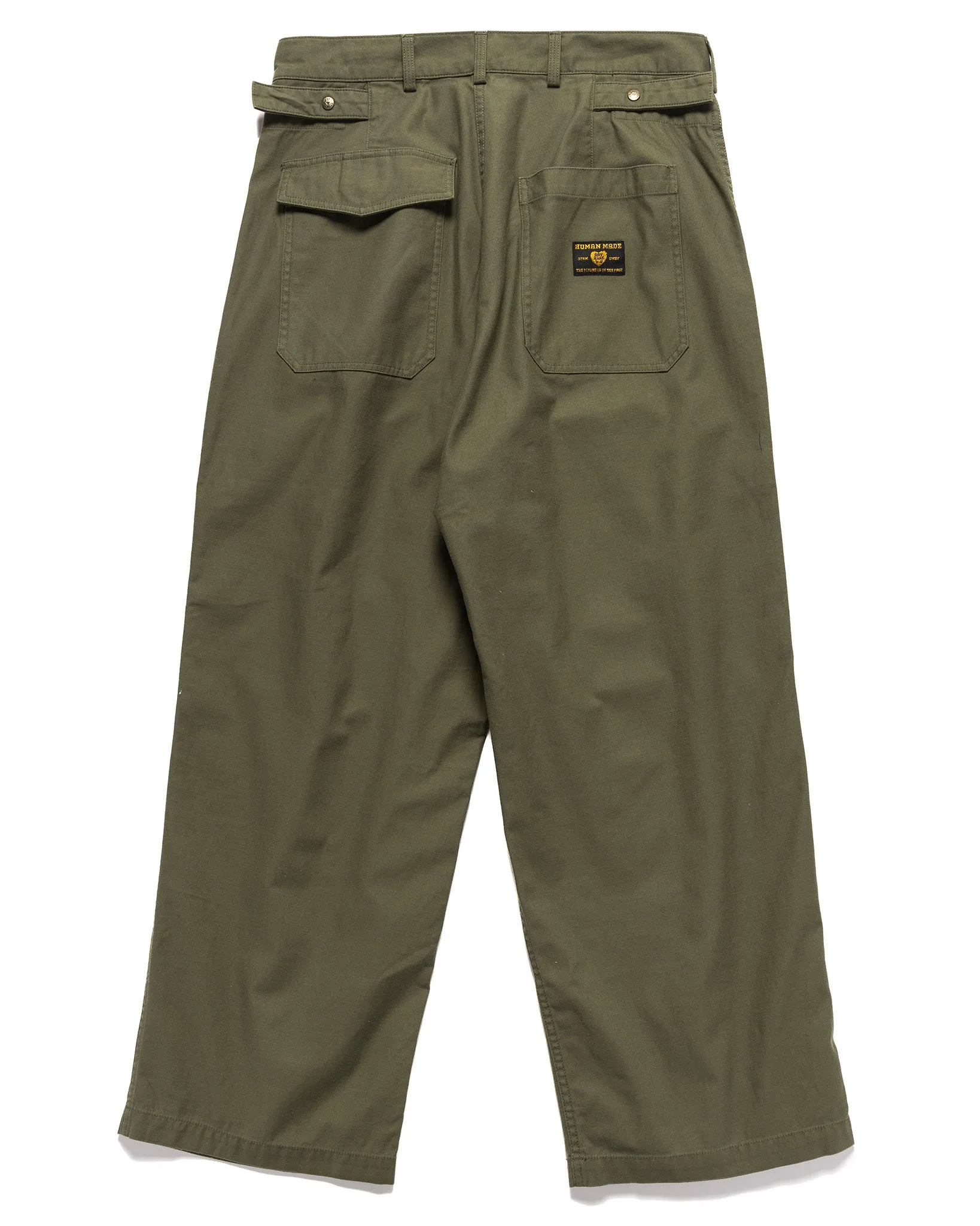 Wide Mechanic Pants Olive Drab