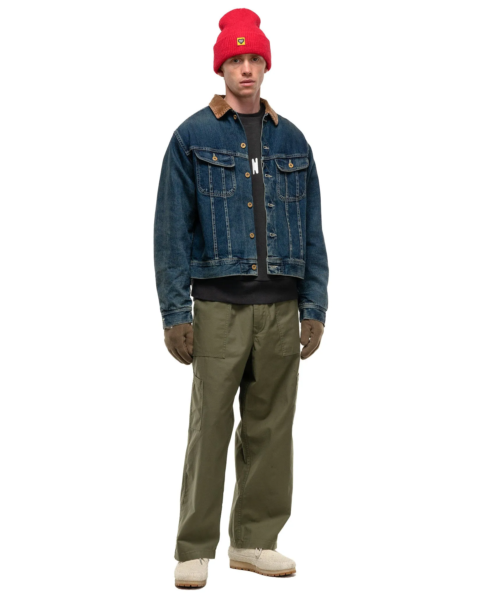 Wide Mechanic Pants Olive Drab
