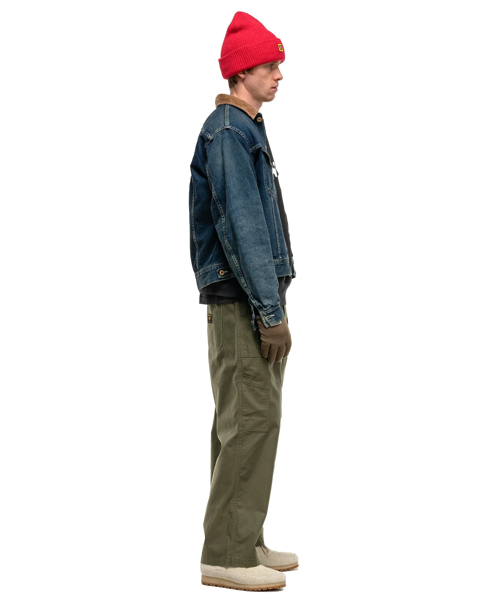 Wide Mechanic Pants Olive Drab